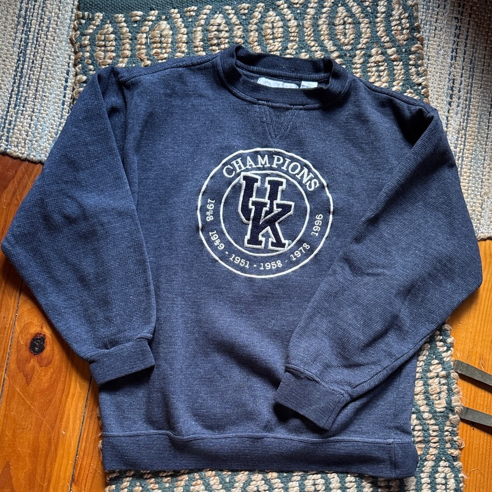 University of Kentucky Dark Blue Crewneck Sweatershirt